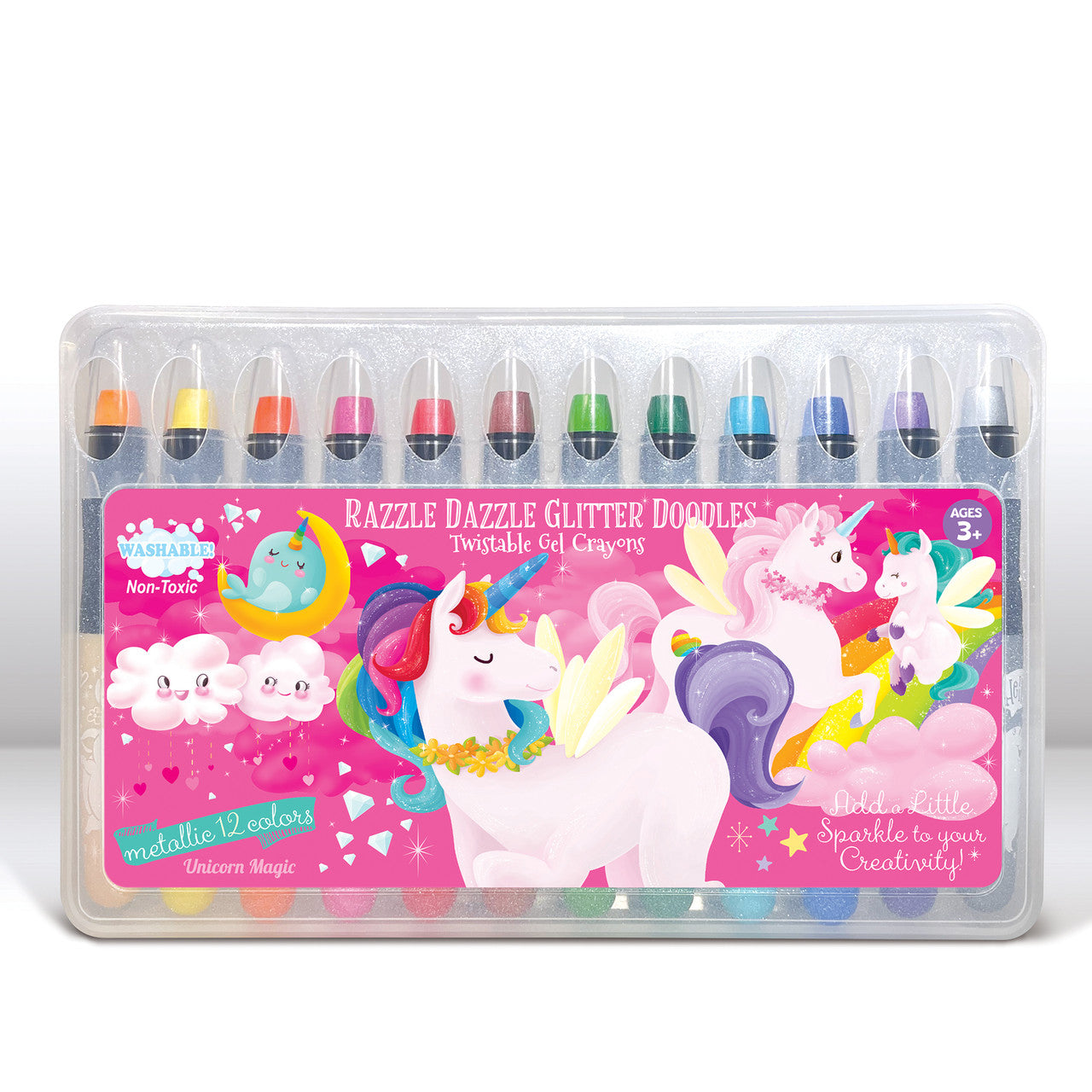Glitter Doodle Twistable Gel Crayons