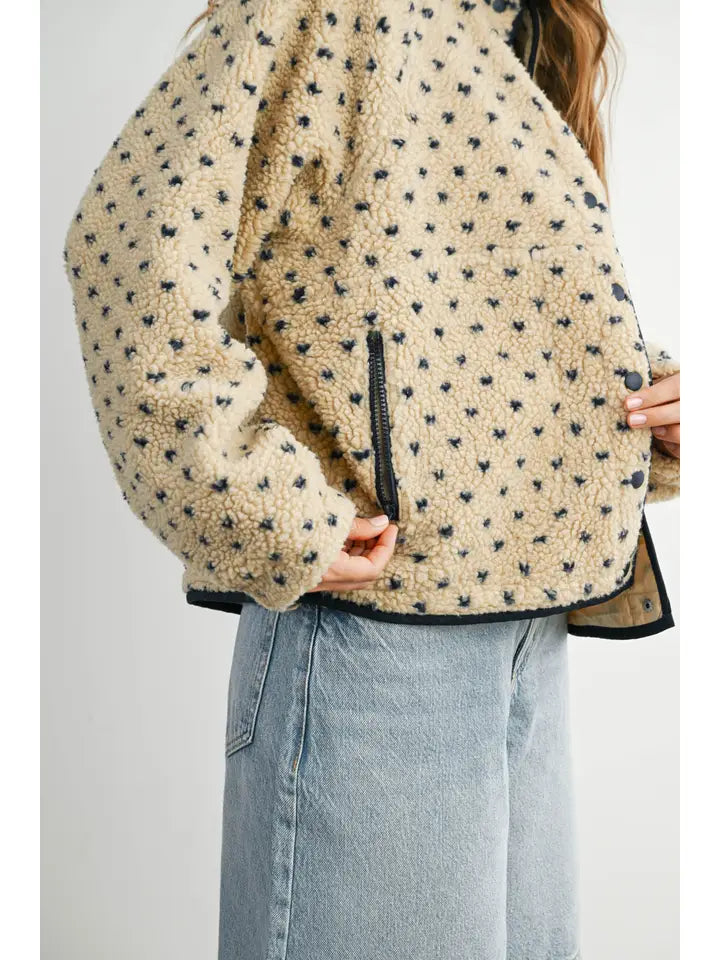 Polka Dot Sherpa