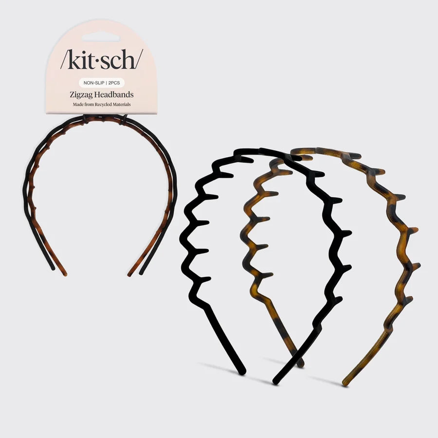 ZigZag Headband Black/Tort
