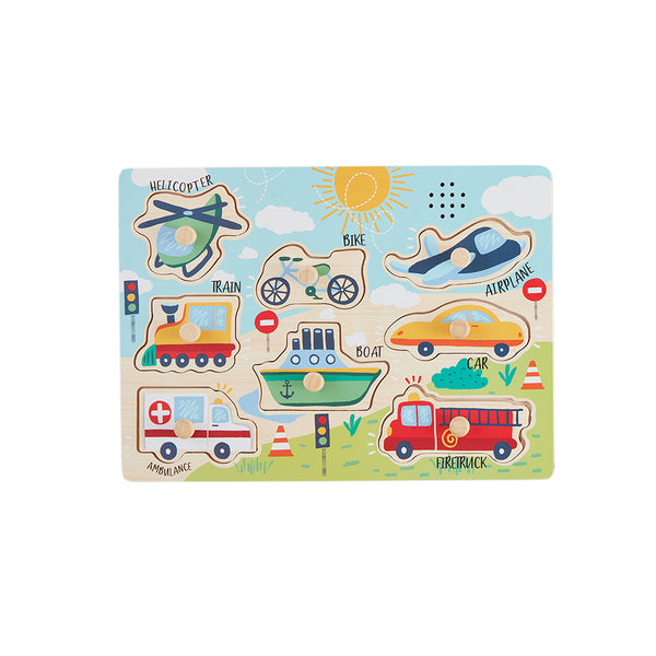 Mudpie Transportation Sound Puzzle