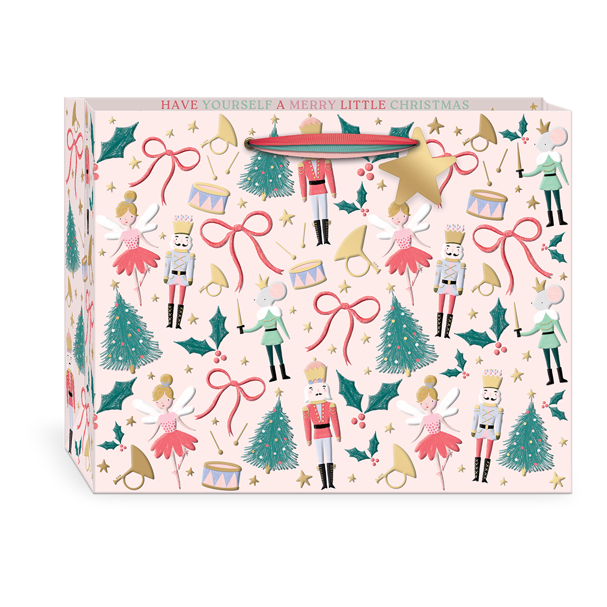Magical Nutcrackers Large Horizontal Gift Bag