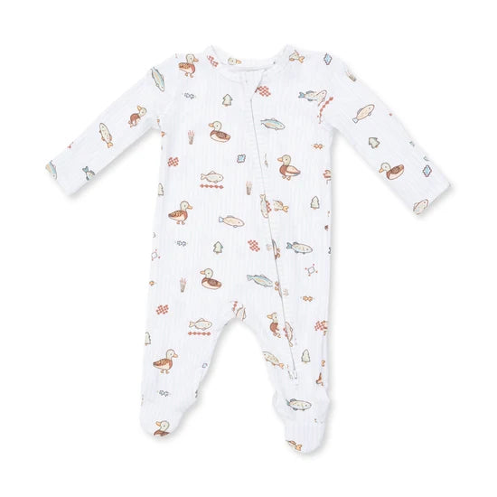 Lake Cuties - 2 Way Zipper Footie