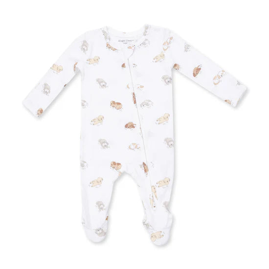 Puppy Snuggle Club - 2 Way Zipper Footie