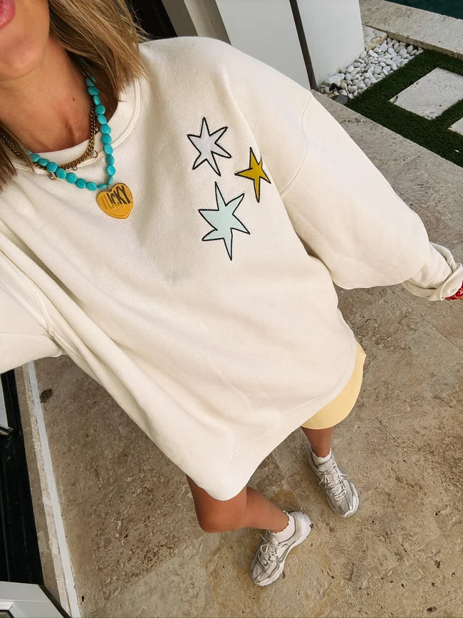 Etta & East How Lucky Are We Sweatshirt