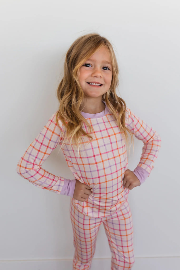IMJ Candy Plaid 2pc set