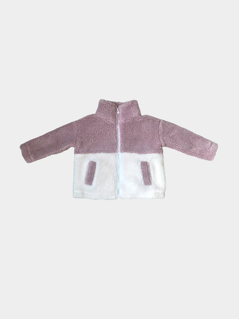 Sherpa Jacket in Lilac