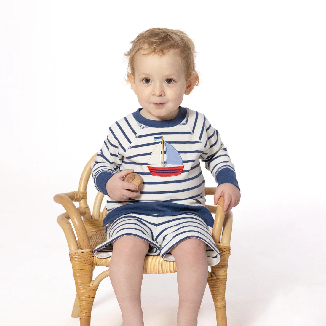 Bubbly Sailboat French Terry - Sweatshirt Bubble