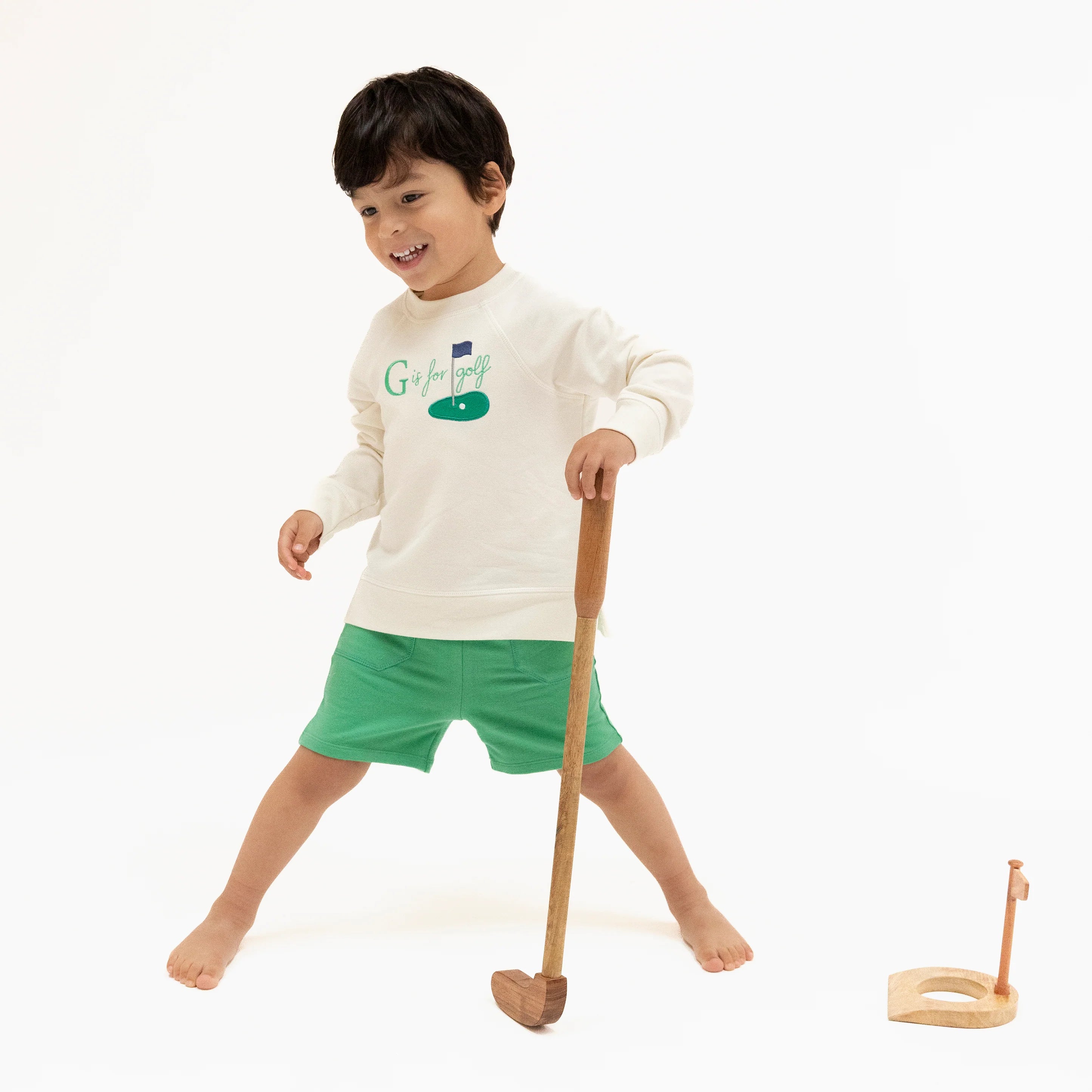 Golf French Terry - Raglan Sweatshirt G is for Golf