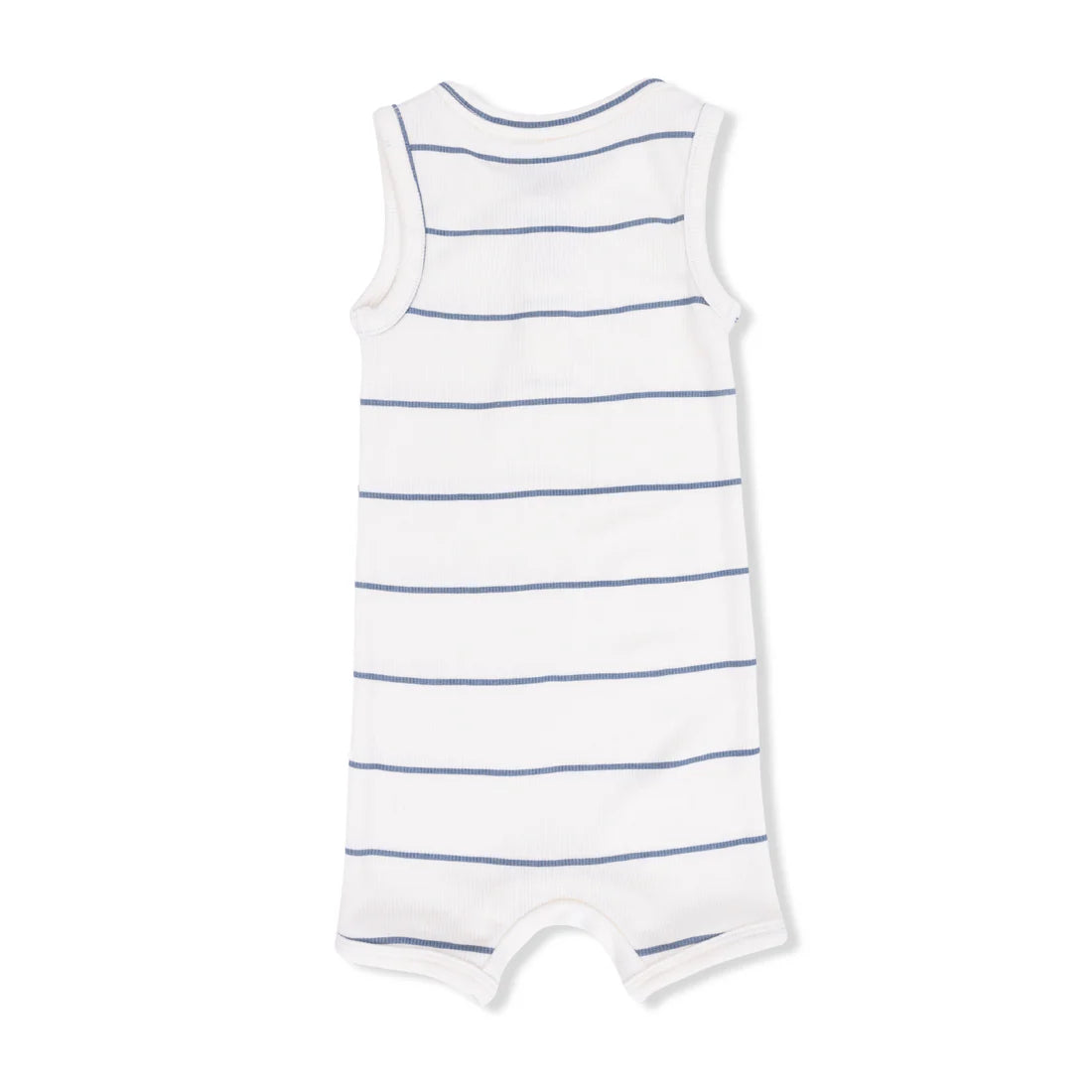 Vintage Stripe - Henley Shortie Romper