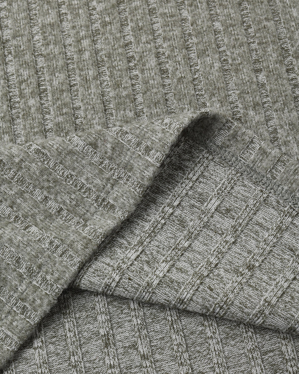 COZY RIB KNIT SET EVERGREEN