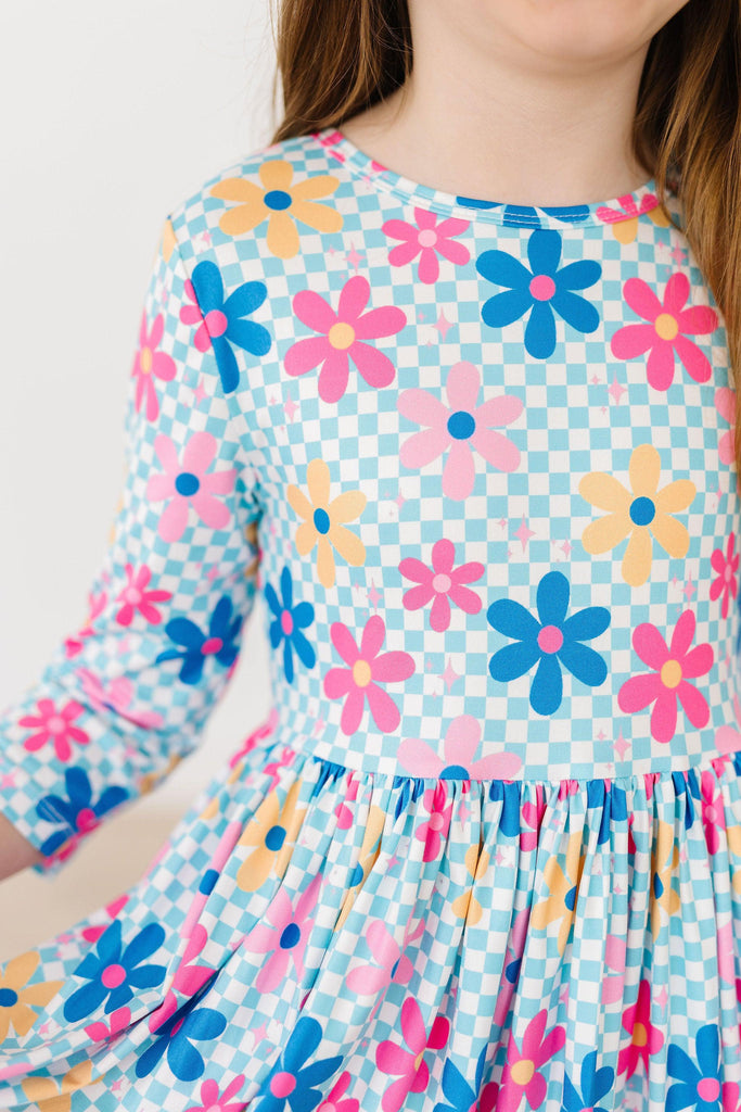 Crazy Daisies twirl dress