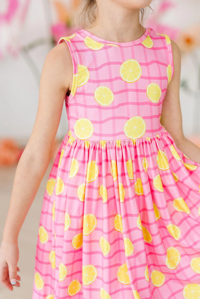 Pink Lemonade Tank Twirl Dres