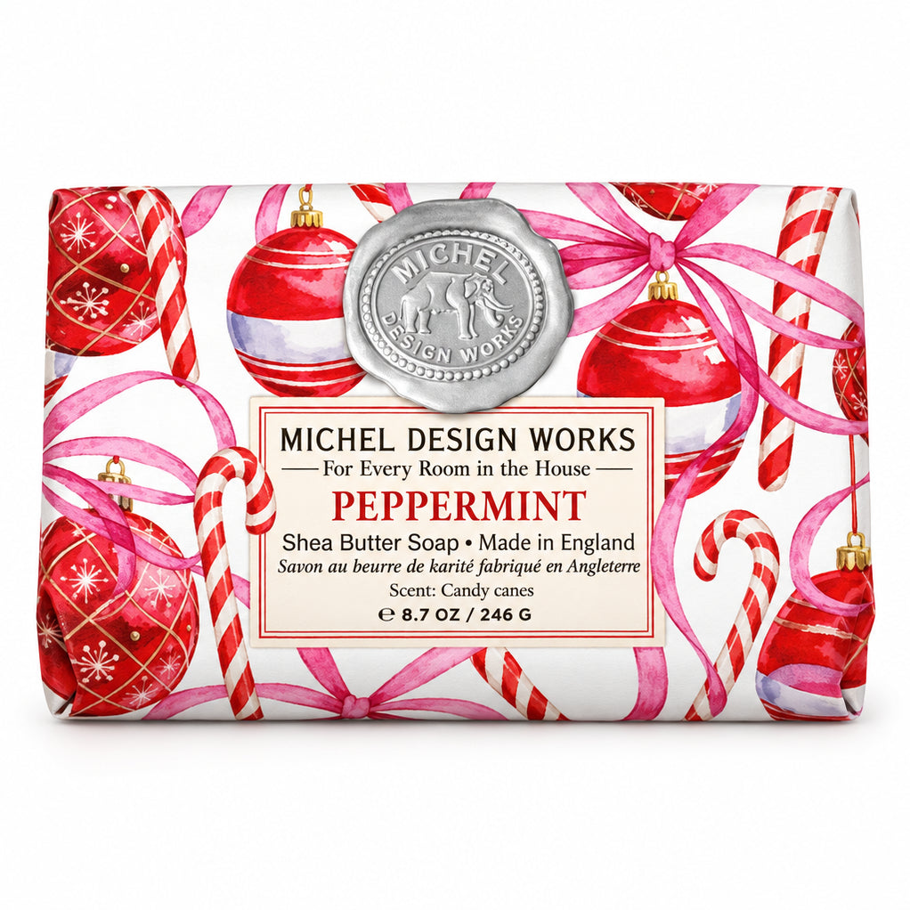 MDW Peppermint Large Bath Soap Bar