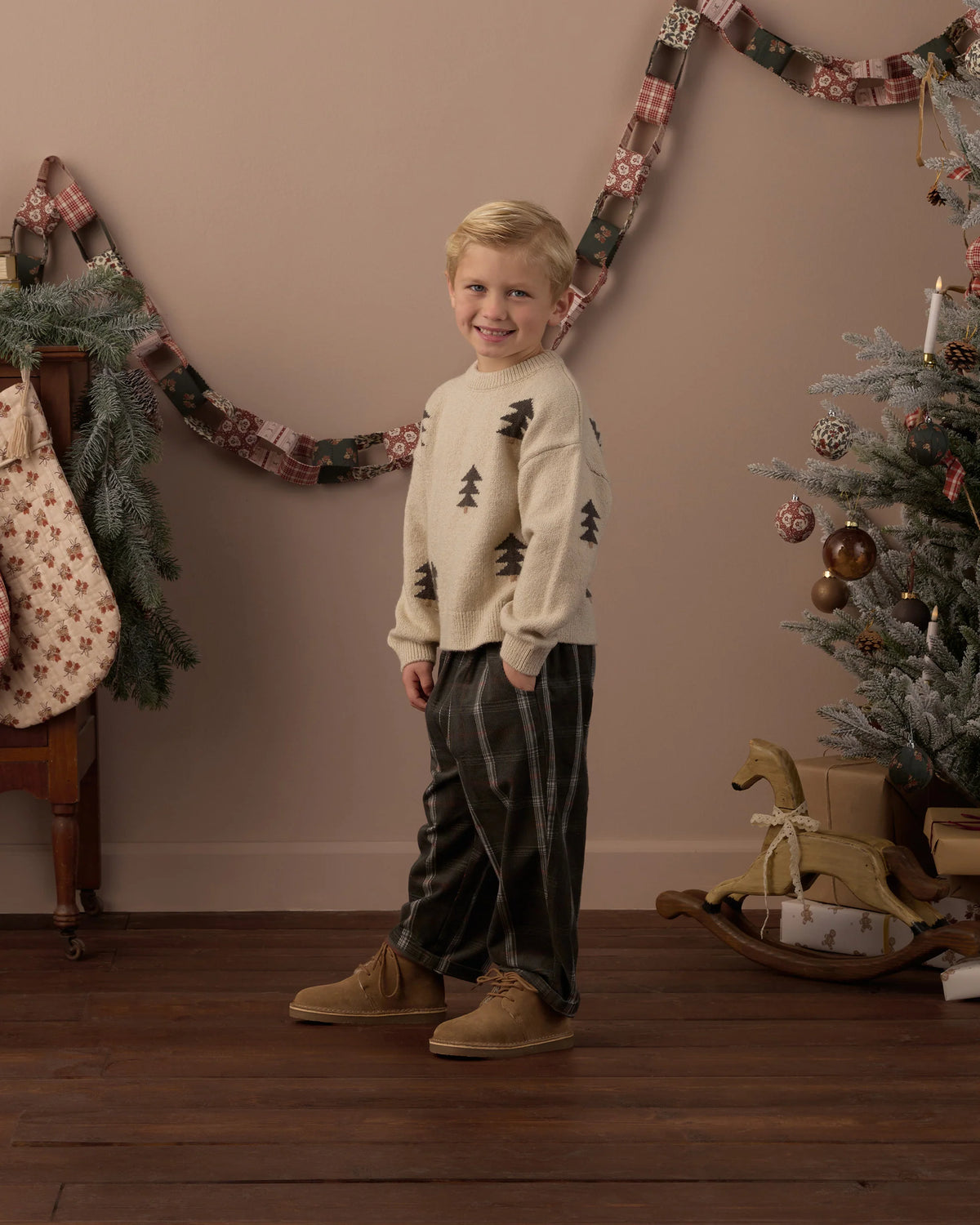 PALMER PANT HOLIDAY PLAID