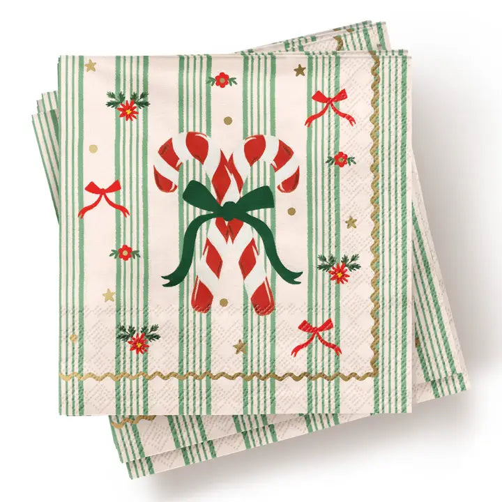 Rifle Paper Holly Jolly Cocktail Napkins