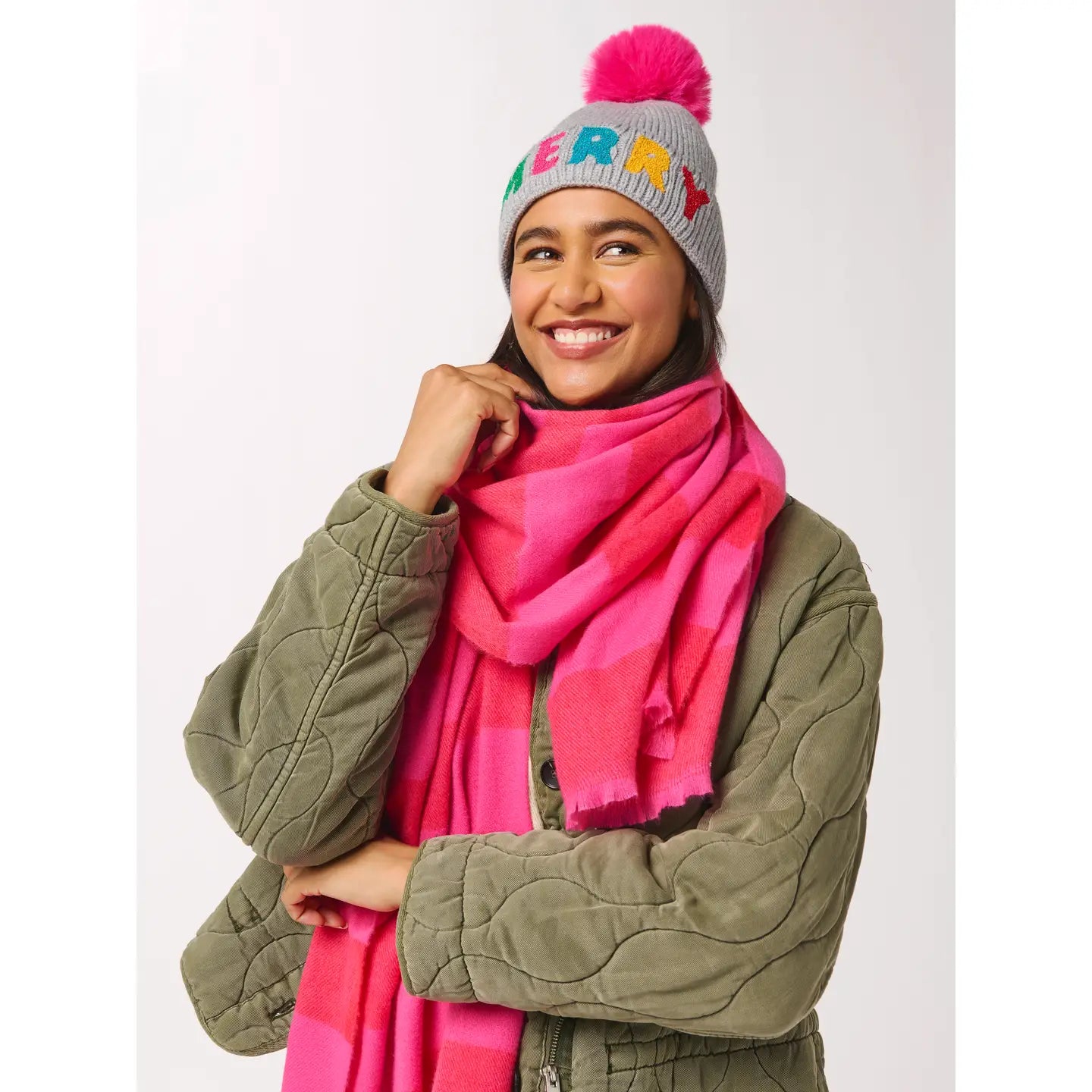 CALYPSO SCARF PINK