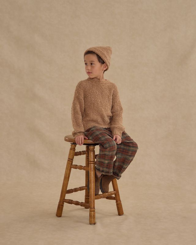 BEANIE || TOFFEE BOUCLE