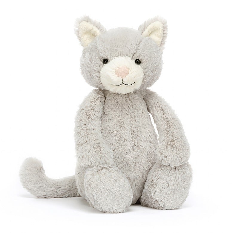 Jellycat Bashful Grey Kitten Medium