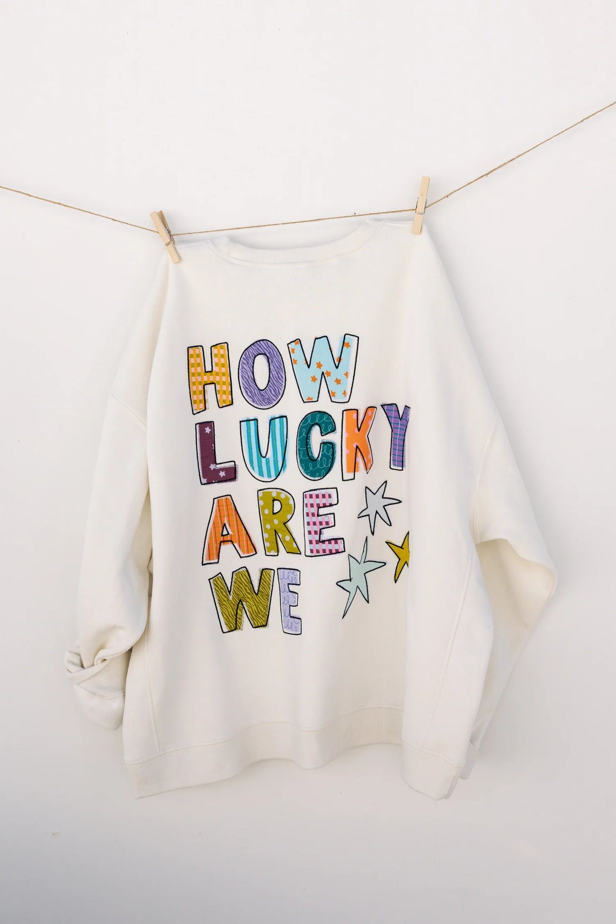 Etta & East How Lucky Are We Sweatshirt