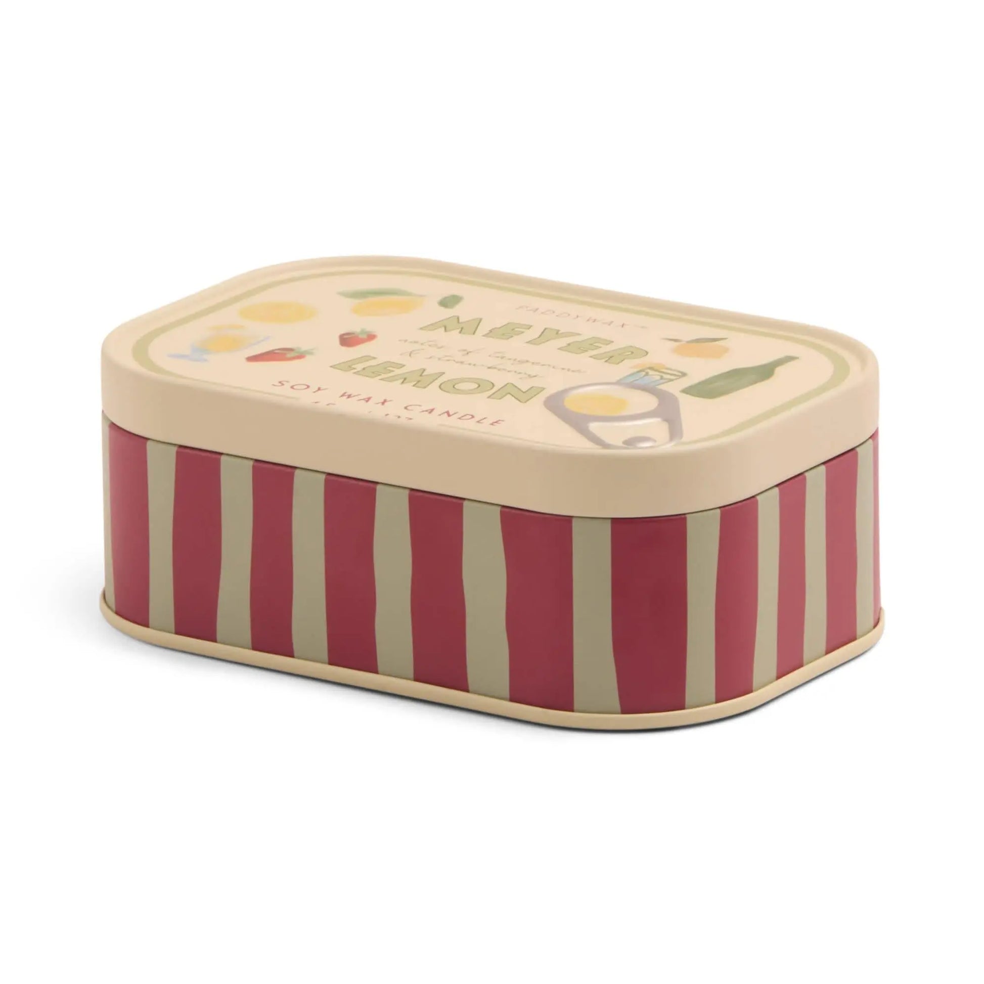 4.5oz Bistro Printed Tin Lemon