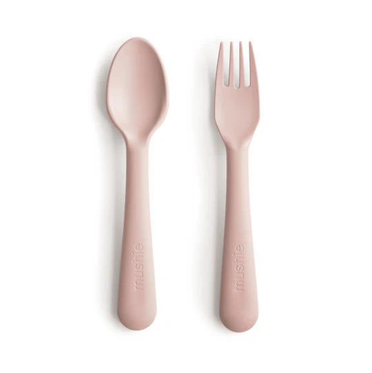 Mushie Baby Fork and Spoon