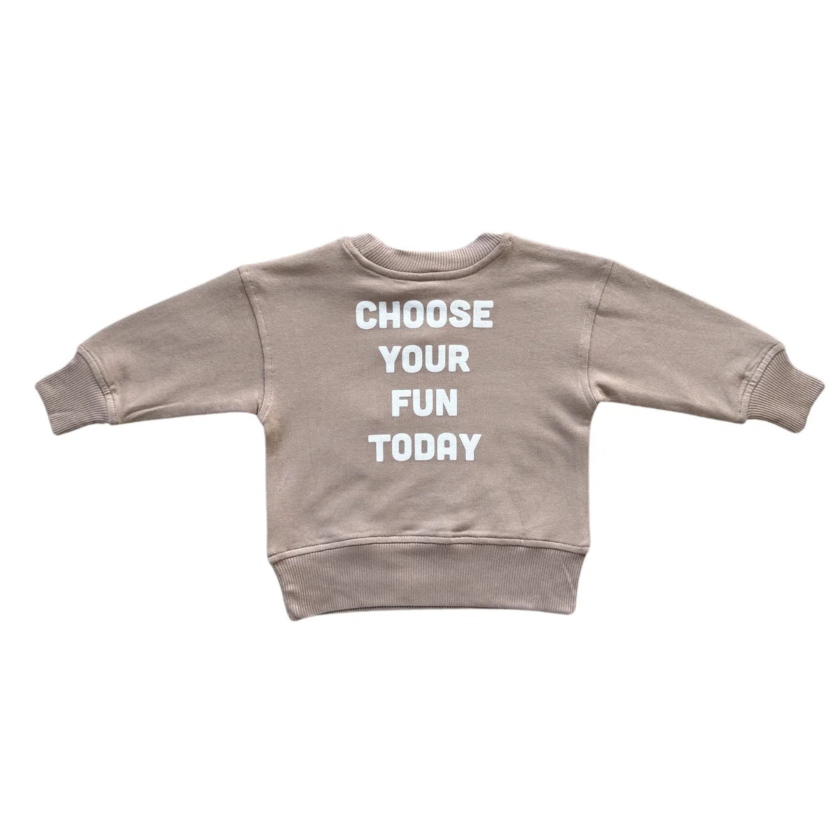 Choose Your Fun Today Boxy Sweatshirt