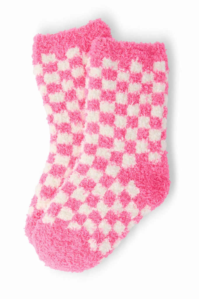 Checker Cozy Socks