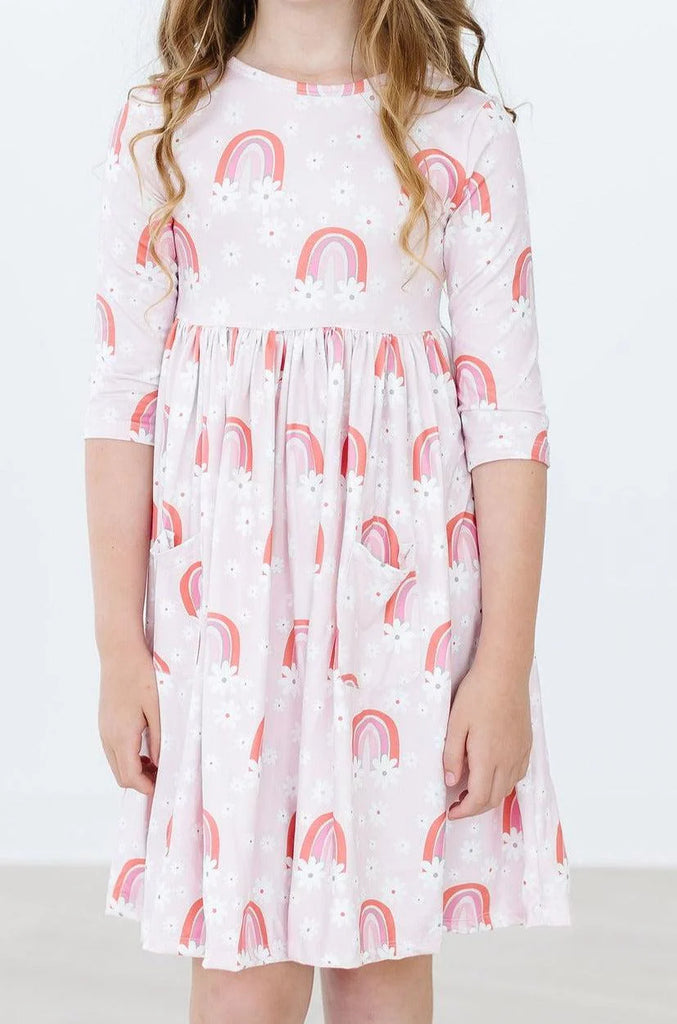 Fun and Flowers Twirl Dress