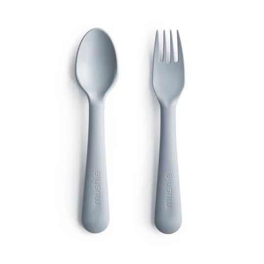 Mushie Baby Fork and Spoon