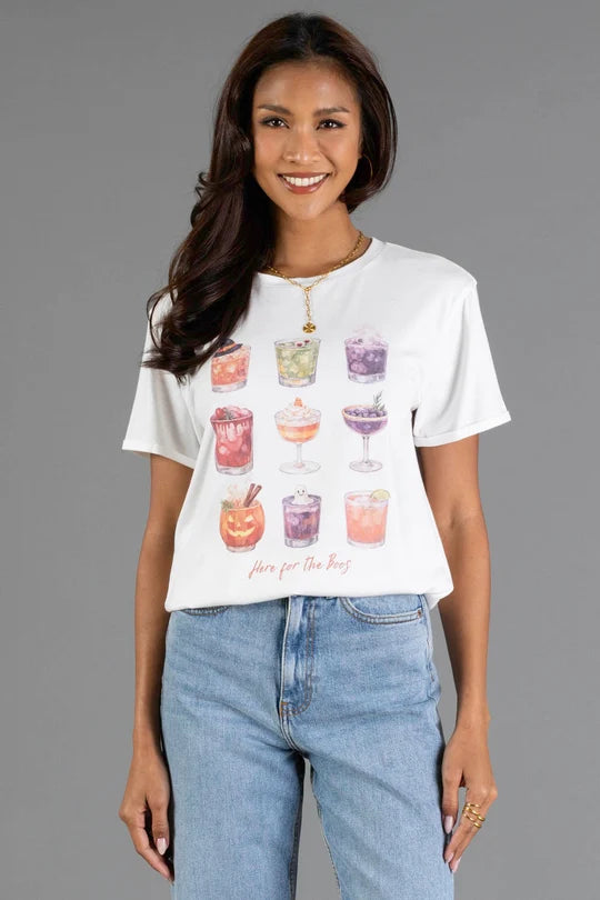 Here For the Boo Tee