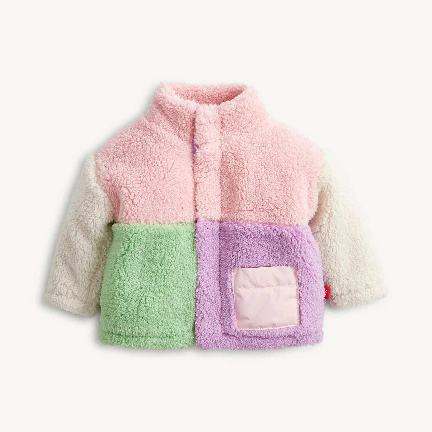 Colorblock Sherpa Jacket