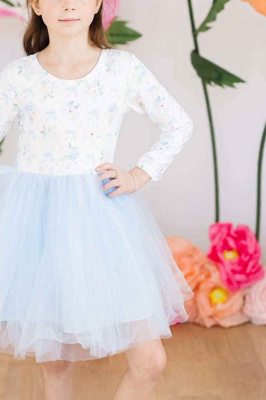 English Garden LS Tutu Dress