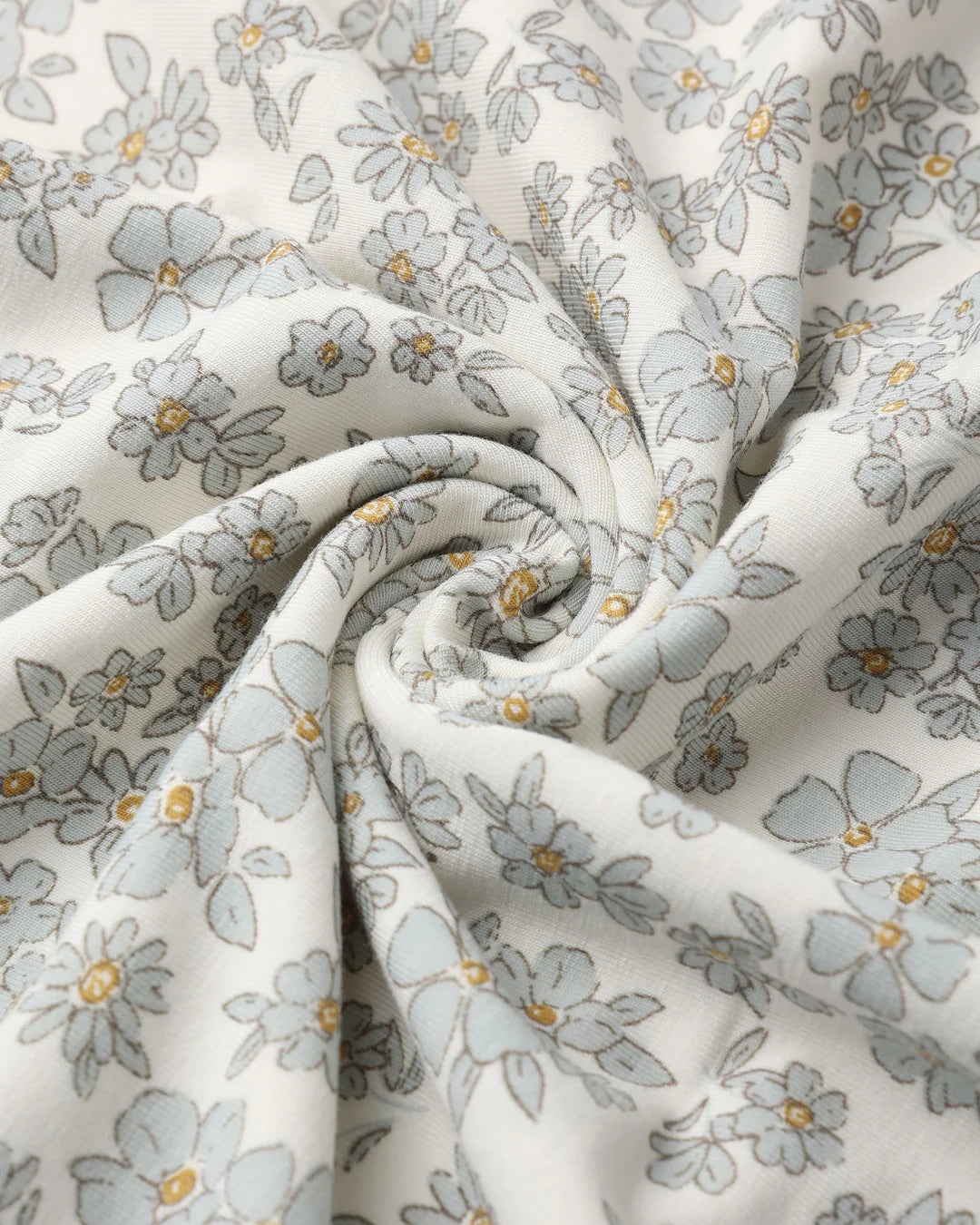 BAMBOO SWADDLE BLUE FLORAL