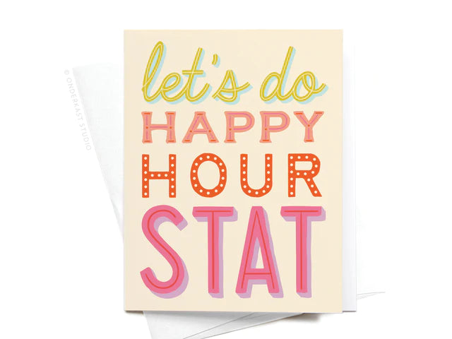 Let's Do Happy Hour Card