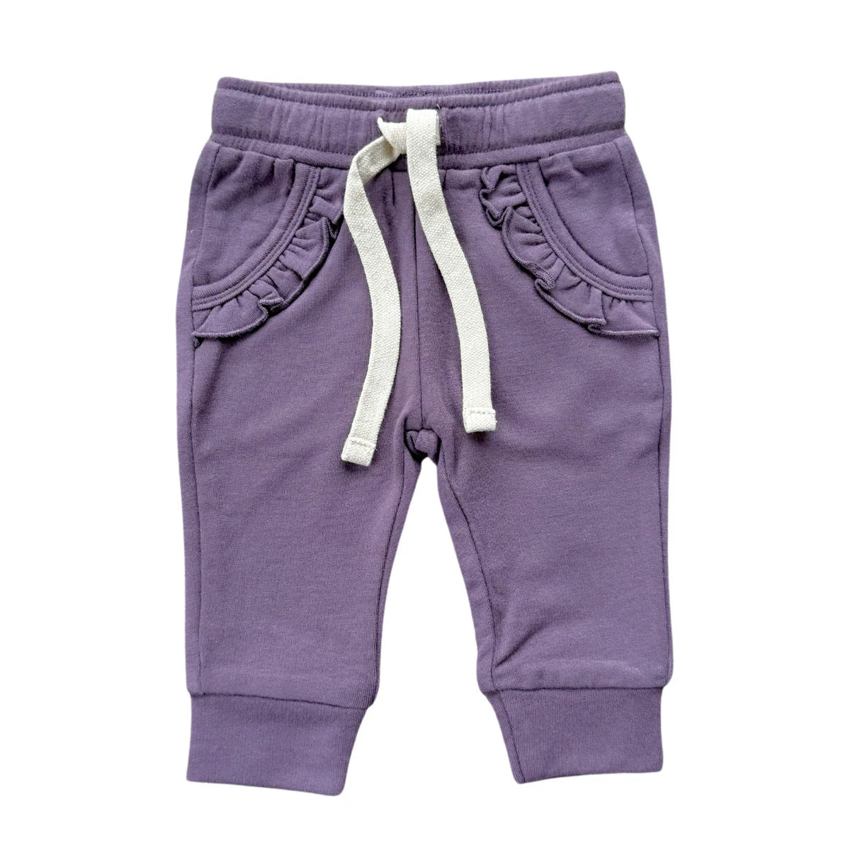 Girls Joggers-Plum