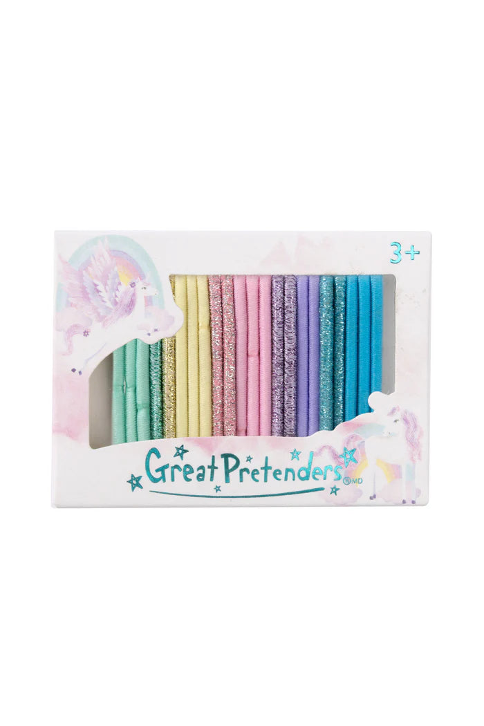 Over The Rainbow Hair Ties 25pcs