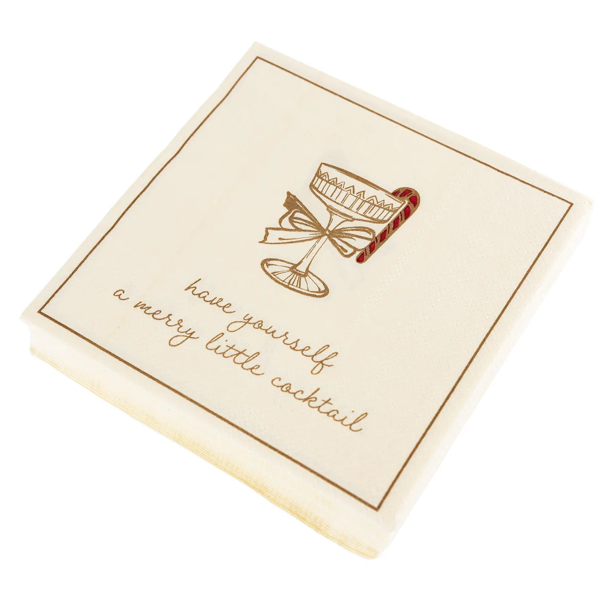 Have Yourself a Merry Little Cocktail Napkins