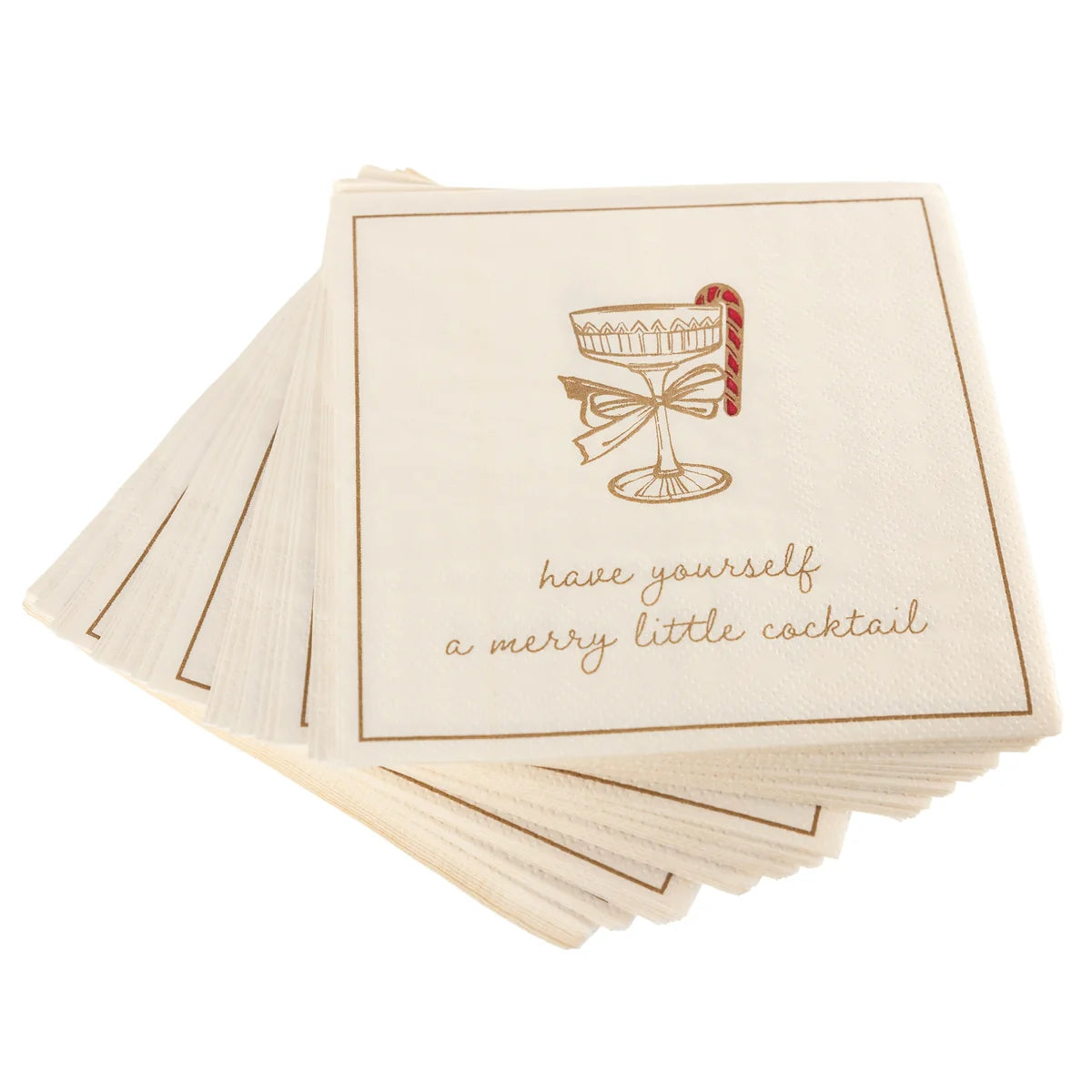 Have Yourself a Merry Little Cocktail Napkins