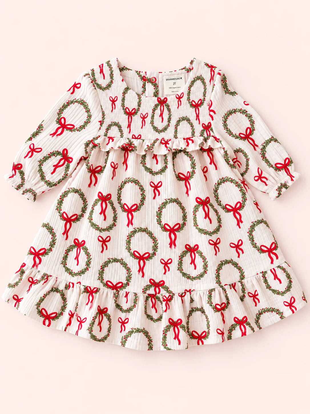 Smocked Ruffle Tiered Dress & Bloomer