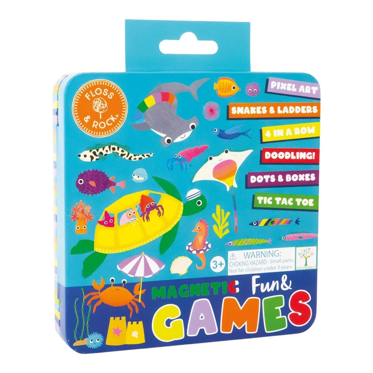 Magnetic Fun & Games Tin - Ocean