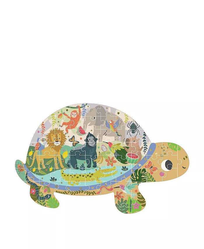 Jungle 60pc Shaped Jigsaw Puzzle