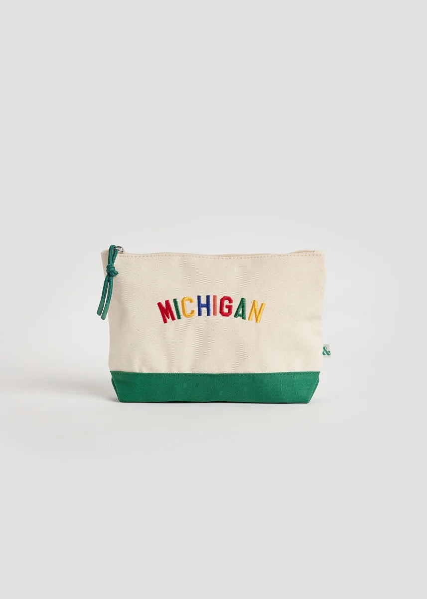 Michigan Icons Pouch
