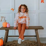 Pumpkin Stitch Patch Sweatshirt