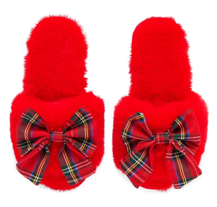 RED SCOTTIE SLIPPERS