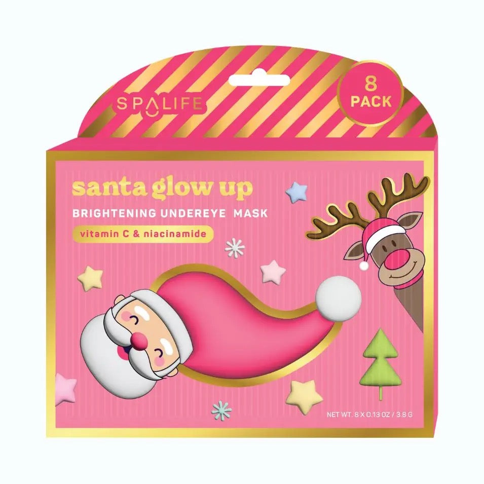 Santa's Glow Up Brightening Eye Patches 8pk