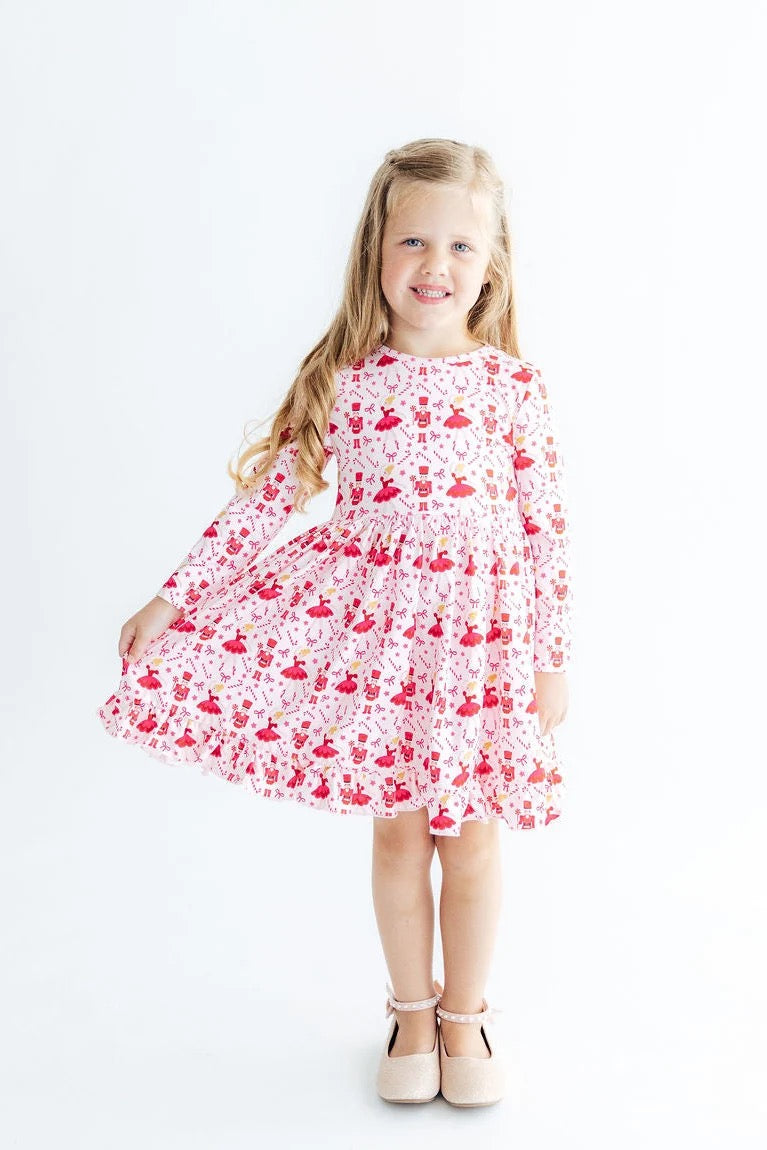 Candy Cane Ballet Twirl Dress