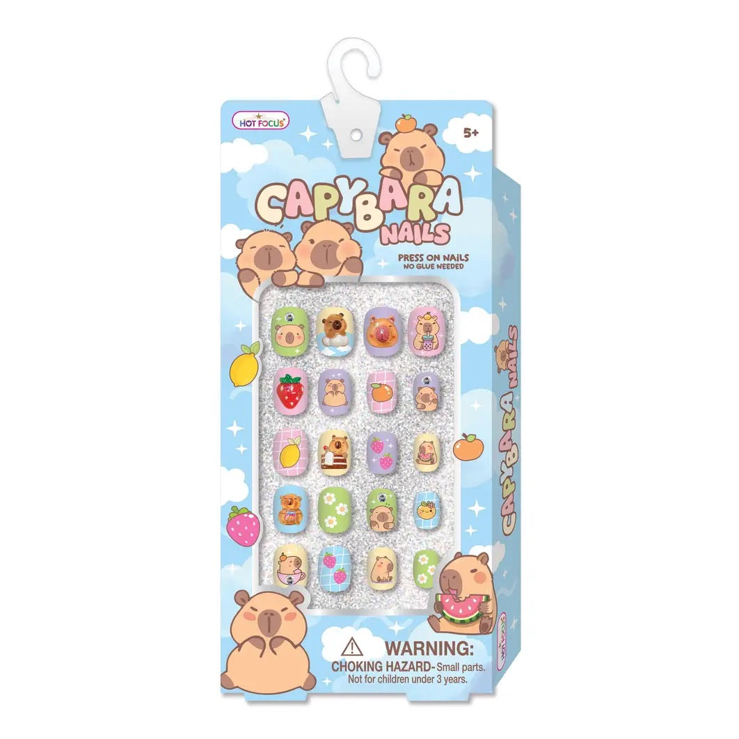 Capybara Nails