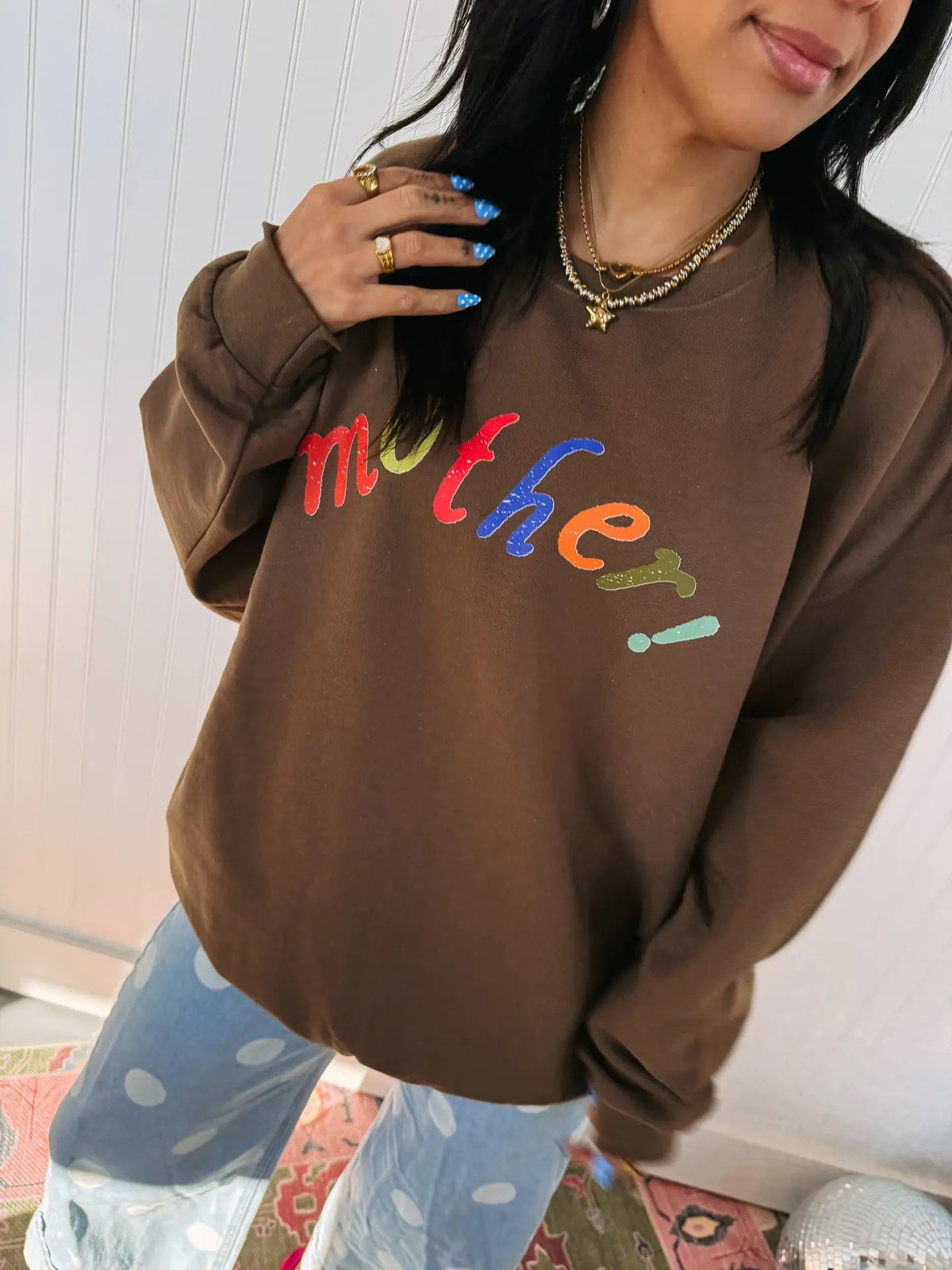 Multicolor Mother Sweatshirt