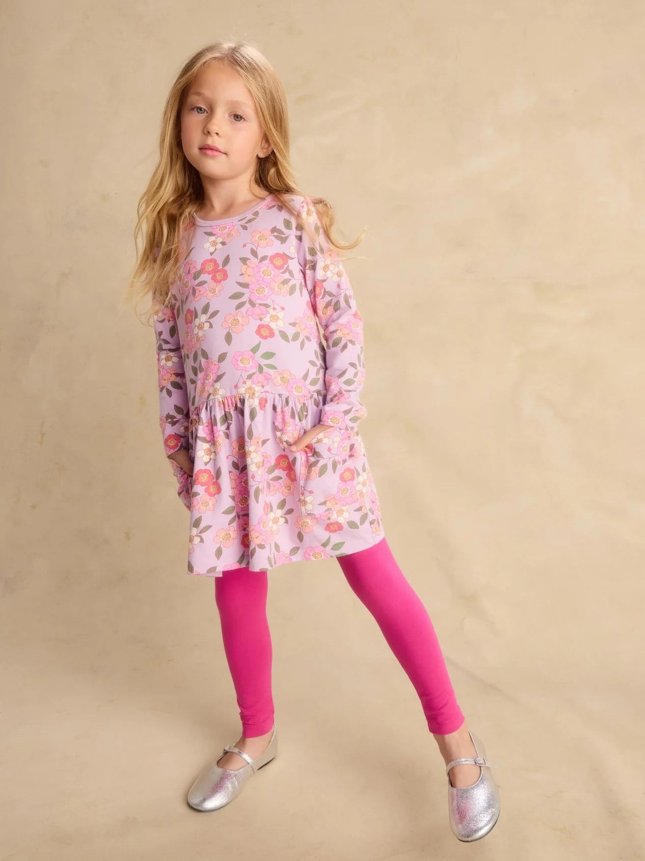 Long Sleeve Pocket Dress