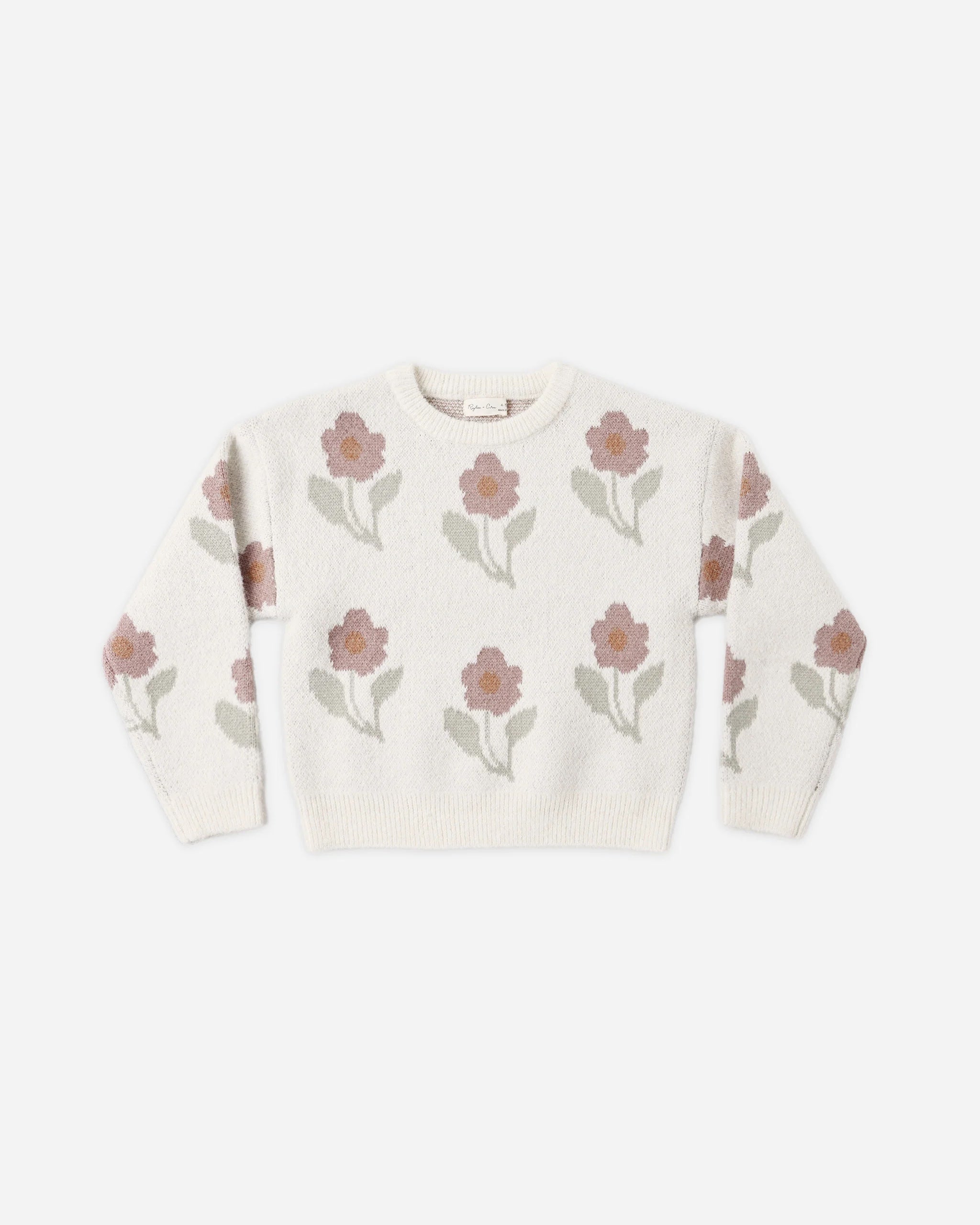 ASPEN SWEATER IVORY FLOWER